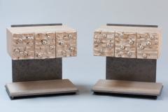 Peter Lane Peter Lane Sandblasted Oak Bed Side Tables 2023 - 4486481