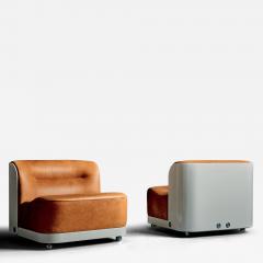 Peter Maly Pair of Trinom Lounge Chairs by Peter Maly for Cor - 4789919