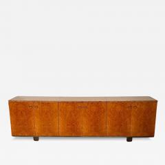 Peter Marino Modern Sideboard or Cabinet in Maple Marble and Brass Monumental - 3280257