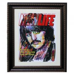 Peter Max Ringo Starr by Peter Max for the Cover of New Life - 2683568