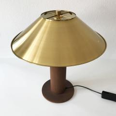 Peter Preller Large Mid Century Modern Table Lamp by Peter Prelller for Tecta Germany 1980s - 3157068