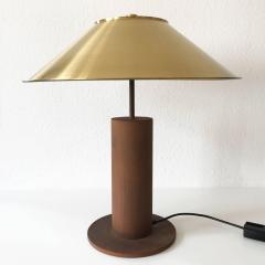 Peter Preller Large Mid Century Modern Table Lamp by Peter Prelller for Tecta Germany 1980s - 3157071