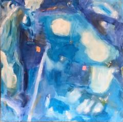 Peter Rossiter Blue Abstract - 4548460