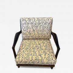Peter Selig A Rare Danish Modern Dark Walnut Rocker Peter Selig for France and Company - 4710134