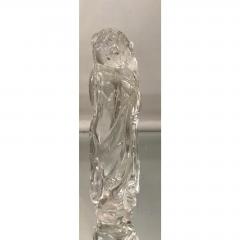 Petit Antique Chinese Rock Crystal Sculpture of a Scholar - 1807901