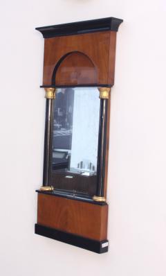 Petite Biedermeier Mirror Cherry Veneer South Germany circa 1820 - 1065386