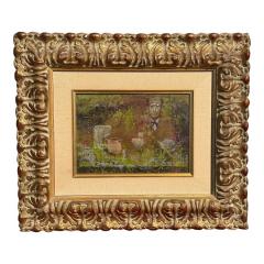 Petite Original Jean Charles Bouloc Oil Painting of a Man - 4549787