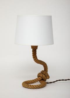 Petite Rope Table Lamp by Audoux Minnet France 1960s - 3523002