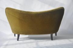 Petite Sculptural Danish Sofa - 556555