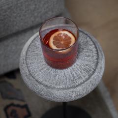 Petite Stone Drum Table - 4176201