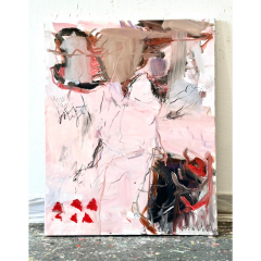 Petra Schott Her Angel Abstract painting 2024 - 4010537