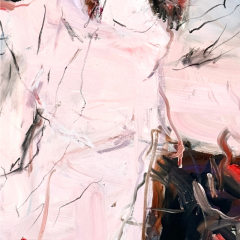 Petra Schott Her Angel Abstract painting 2024 - 4010540