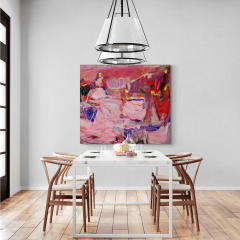 Petra Schott Meeting Pleasure Meeting Pain Abstract painting 2024 - 4010514