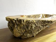 Petrified Wood Sink Top Quality in Beige Brown Pink Tones - 3595125