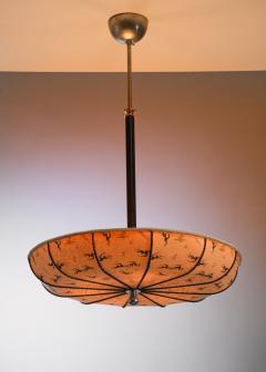 Pewter and fabric pendant Sweden - 2969265