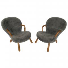 Philip Arctander Pair of Philip Arctander Lounge Chairs for Paustian - 896862