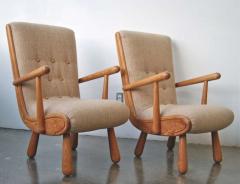 Philip Arctander Pair of Scandinavian Armchairs in the Style of Philip Arctander - 1021917