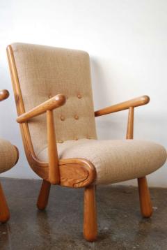 Philip Arctander Pair of Scandinavian Armchairs in the Style of Philip Arctander - 1021918