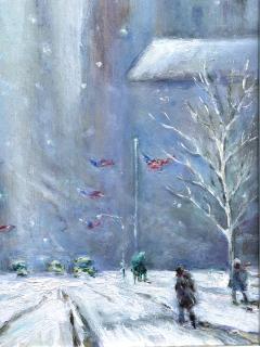 Philip Corley Fifth Avenue Winter  - 4780649