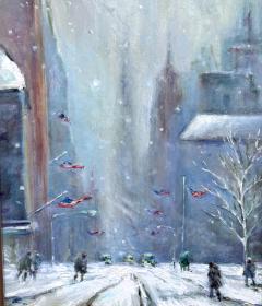 Philip Corley Fifth Avenue Winter  - 4780653