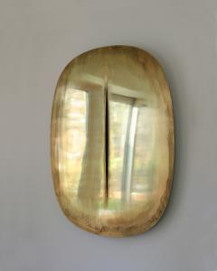 Philip Jividen American Contemporary Brass Slit Mirror - 4605455