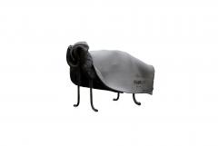 Philip Michael Wolfson TSUKOMOGAMI SHEEP bench sculpture without bronze horns - 3308721