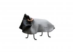 Philip Michael Wolfson TSUKOMOGAMI SHEEP bench sculpture without bronze horns - 3308723