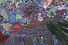 Philip Wofford Philip Wofford Acrylic on Canvas Grotto dtd 1977 61 5 x 61 5  - 3447036