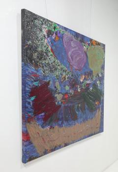 Philip Wofford Philip Wofford Acrylic on Canvas Grotto dtd 1977 61 5 x 61 5  - 3447040