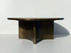 Philip and Kelvin LaVerne Eternal Forest Etched Bronze Coffee Table - 1810687