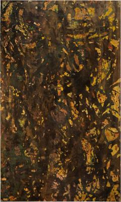 Philip and Kelvin LaVerne Kelvin Phillip LaVerne Large Abstract Painting Autumn 1960s Signed  - 3034305