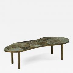 Philip and Kelvin LaVerne Kelvin and Philip Lavern Etched Coffee Table - 1482045