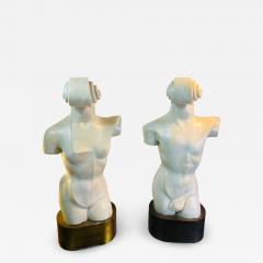 Philip and Kelvin LaVerne MODERNIST MALE FEMALE TORSOS IN THE MANNER OF PHILIP KELVIN LAVERNE - 1535546