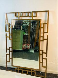 Philip and Kelvin LaVerne MODERNIST PAIR OF BRASS MIRRORS IN THE STYLE OF PHILIP AND KELVIN LAVERNE - 2494177