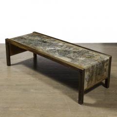 Philip and Kelvin LaVerne Mid Century Spring Festival Bronze Cocktail Table signed Philip Kelvin Laverne - 3553795