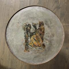 Philip and Kelvin LaVerne Pair of Etruscan Side Tables after Picasso in Bronze by Philip Kelvin Laverne - 3443093