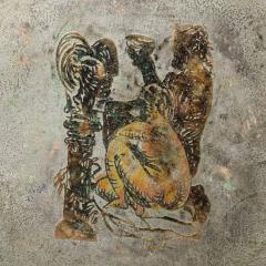 Philip and Kelvin LaVerne Pair of Etruscan Side Tables after Picasso in Bronze by Philip Kelvin Laverne - 3443094