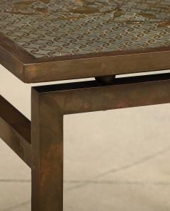 Philip and Kelvin LaVerne Pair of Kuan Su Side Tables by Philip Kelvin LaVerne - 3492598