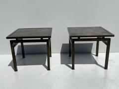 Philip and Kelvin LaVerne Pair of Ming Side Tables by Laverne - 2521853