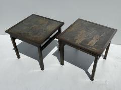 Philip and Kelvin LaVerne Pair of Ming Side Tables by Laverne - 2521854