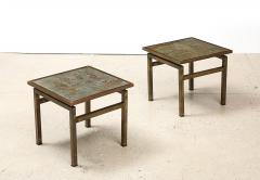 Philip and Kelvin LaVerne Pair of Ming Side Tables by Philip Kelvin LaVerne - 4487293