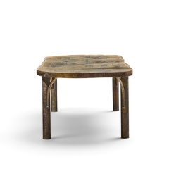 Philip and Kelvin LaVerne Philip Kelvin LaVerne Chan Model 140 Mid Century Bronze Coffee Table - 4738237