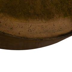 Philip and Kelvin LaVerne Philip Kelvin LaVerne Exceptional Etruscan Spiral Side Table 1960s Signed  - 4290207