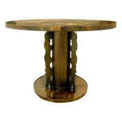 Philip and Kelvin LaVerne Philip Kelvin LaVerne Exceptionally Crafted Classical Table 1960s signed  - 794837