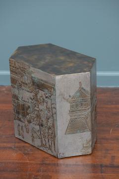 Philip and Kelvin LaVerne Philip Kelvin LaVerne Lo Ta Hexagonal Cube Side Table - 4599173