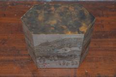 Philip and Kelvin LaVerne Philip Kelvin LaVerne Lo Ta Hexagonal Cube Side Table - 4599176