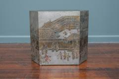 Philip and Kelvin LaVerne Philip Kelvin LaVerne Lo Ta Hexagonal Cube Side Table - 4599178
