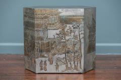 Philip and Kelvin LaVerne Philip Kelvin LaVerne Lo Ta Hexagonal Cube Side Table - 4599179