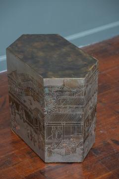 Philip and Kelvin LaVerne Philip Kelvin LaVerne Lo Ta Hexagonal Cube Side Table - 4599192