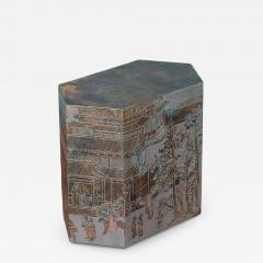Philip and Kelvin LaVerne Philip Kelvin LaVerne Lo Ta Hexagonal Cube Side Table - 4603652